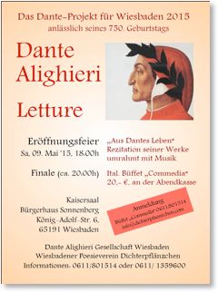 DANTE ALIGHIERI PROJECT POSTER